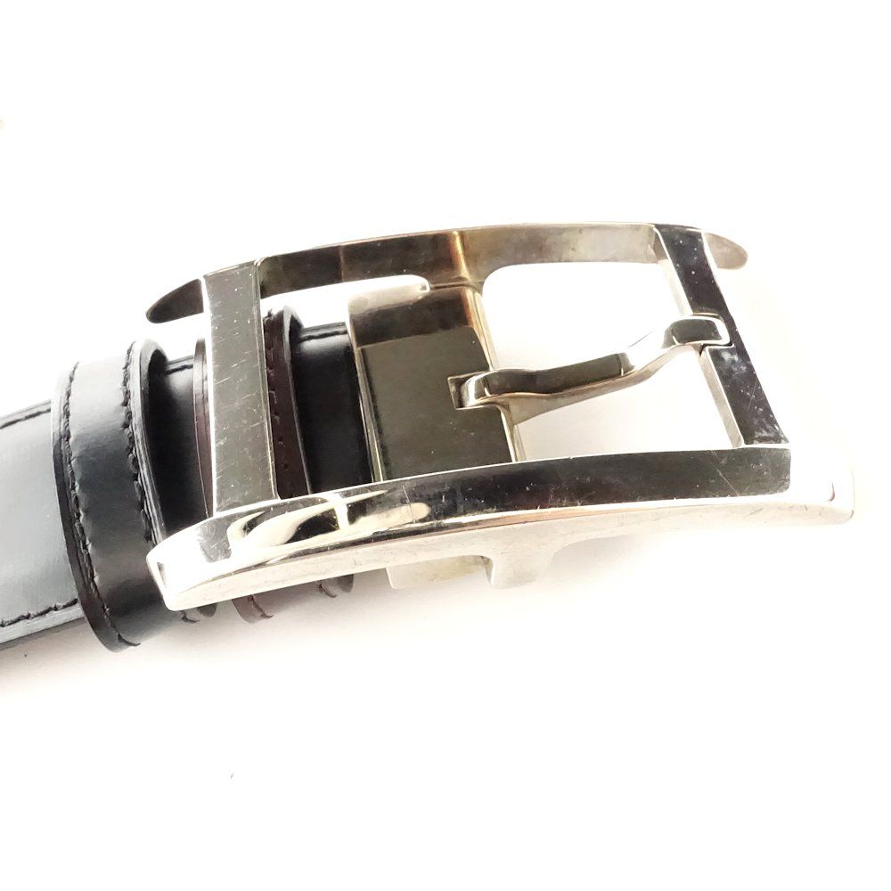 【美品】カルティエ タンク バックル ベルト付き ゴールド ブラック ブラウン Cartier - CARTIER カルティエ ベルト タンクアメリカンベルト