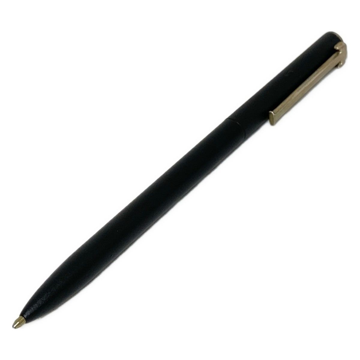 TIFFANY-Co. ティファニー ペン クラシックT 黒×シルバー シャープペン 芯あり -ボールペン インクなし セット