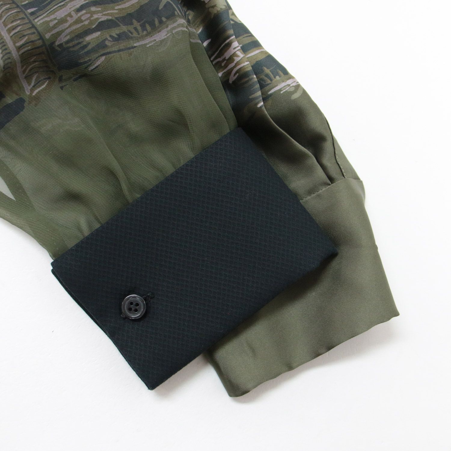 Sacai サカイ × SUN SURF ブラウス シャツ トップス 長袖 プリーツ 