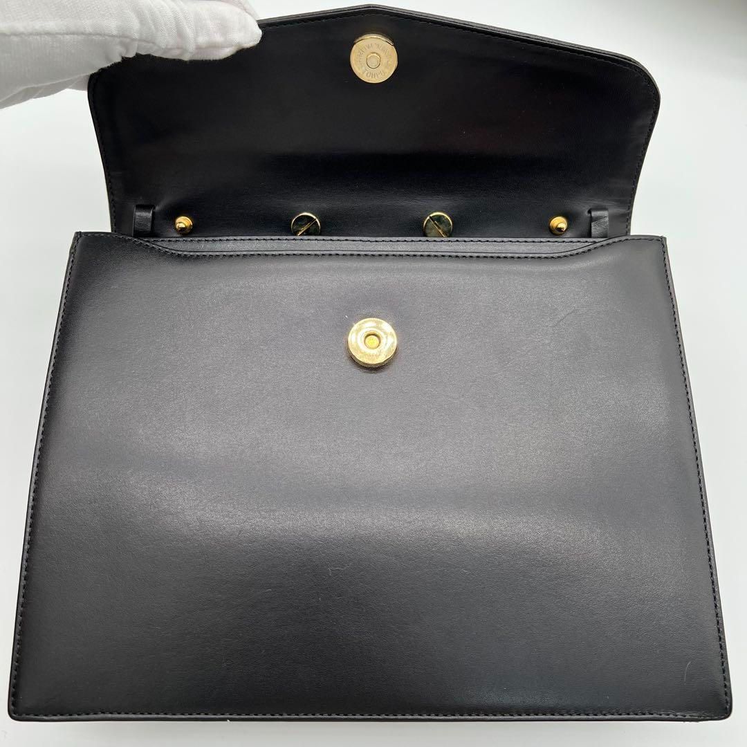 極美品】CHARLESJOURDAN トップハンドル ハンドバッグ 2way