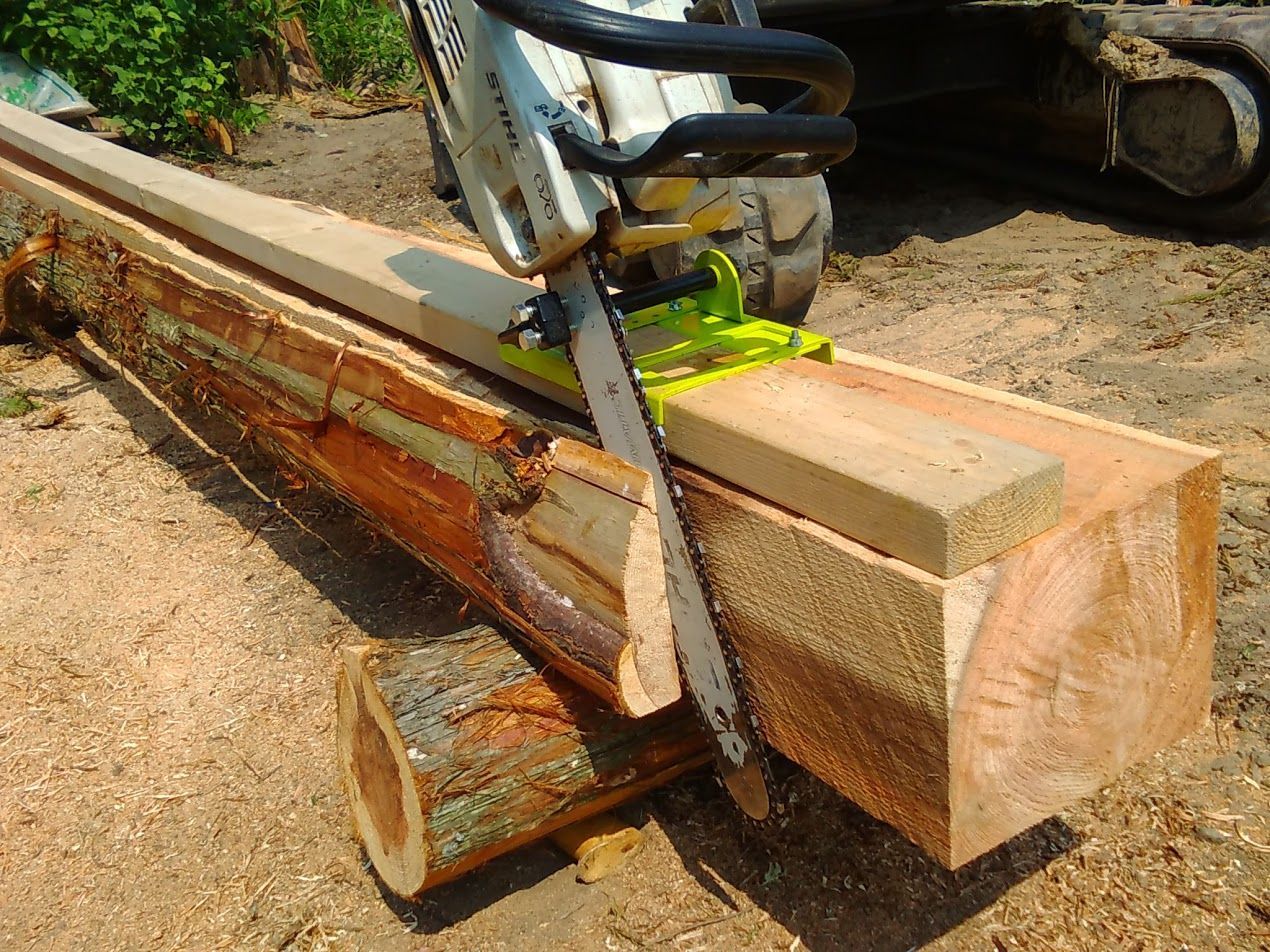 チェーンソー製材機 Timber Cutting Guide - 毎日発送してますが、明日