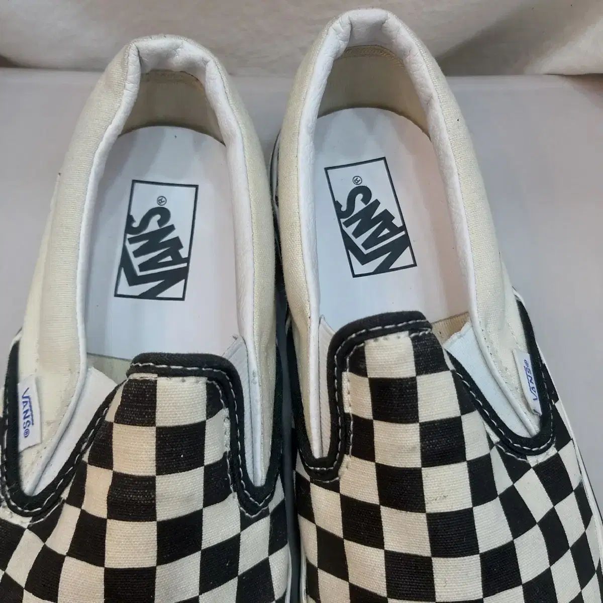 VANS(バンズ) チェッカーボード スリッポン 270mm