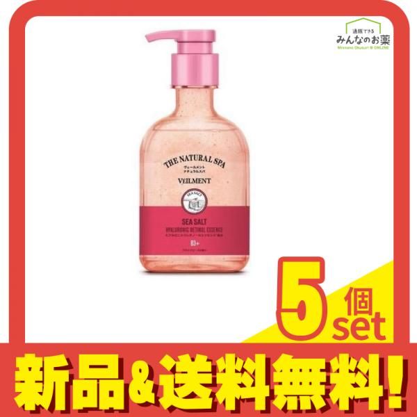 【全国無料，低価】 ヴェールメント ナチュラルスパ ブラックローズの香り 400mL 5個セット まとめ売り ボディソープ