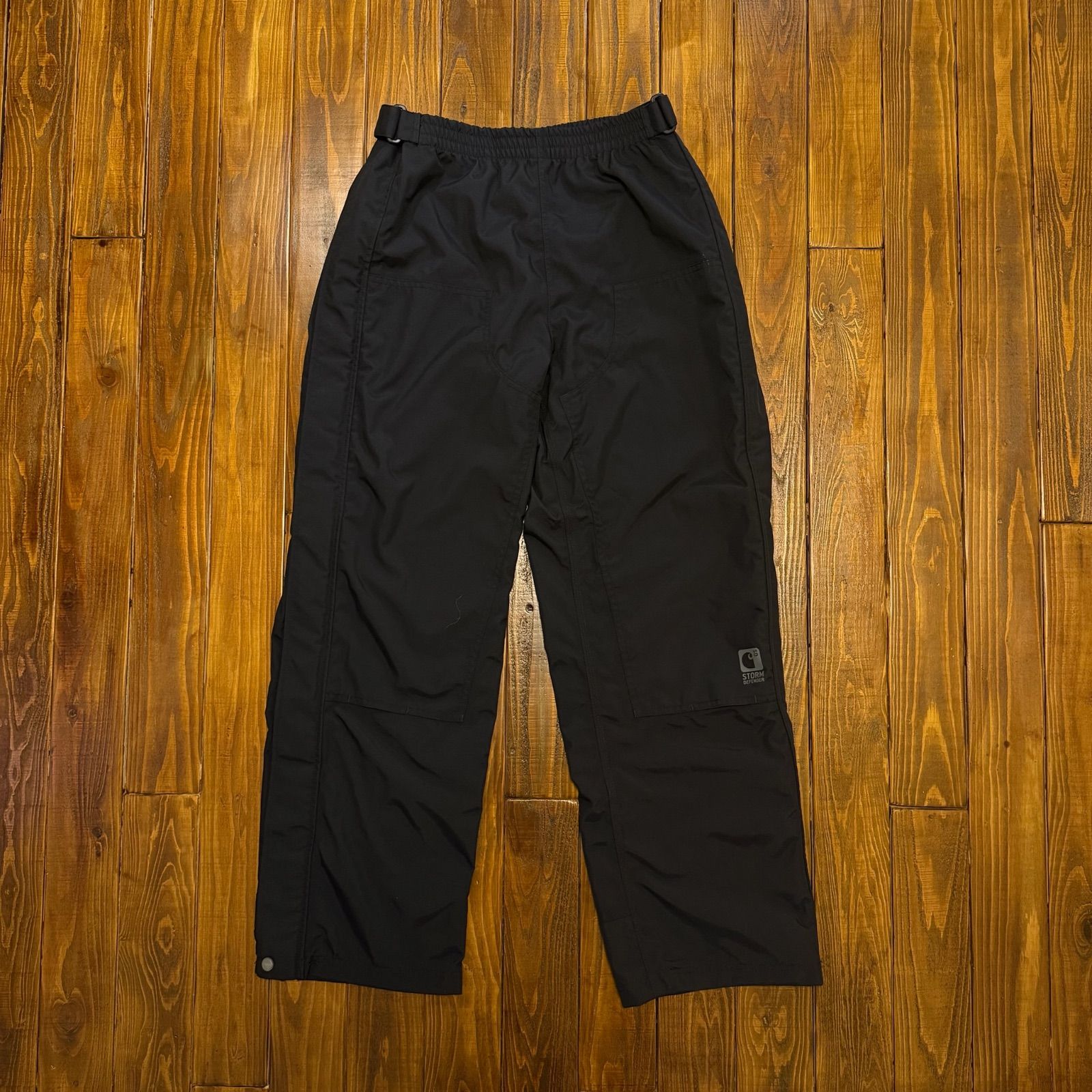 Carhartt カーハート】ナイロン防寒パンツ ブラック 中綿入り Mサイズ 