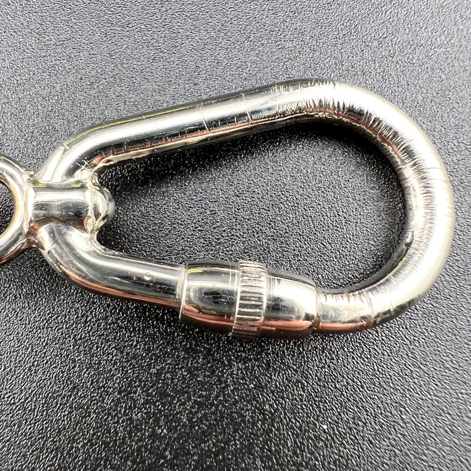 GUCCI グッチ キーホルダー キーリング ダブル カラビナ Wホルダー