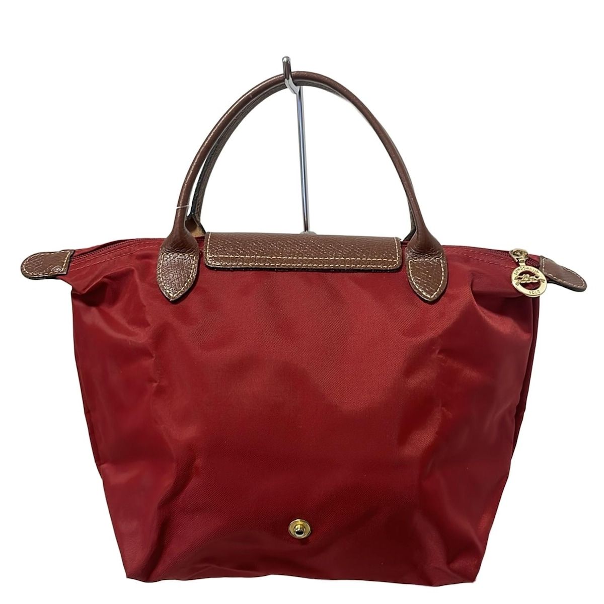 極美品✨LONGCHAMP ロンシャン　ハンドバッグ　レザー　レッド LONGCHAMP ロンシャン レザー ハンドバッグ 赤 肩掛けOK 超美品
