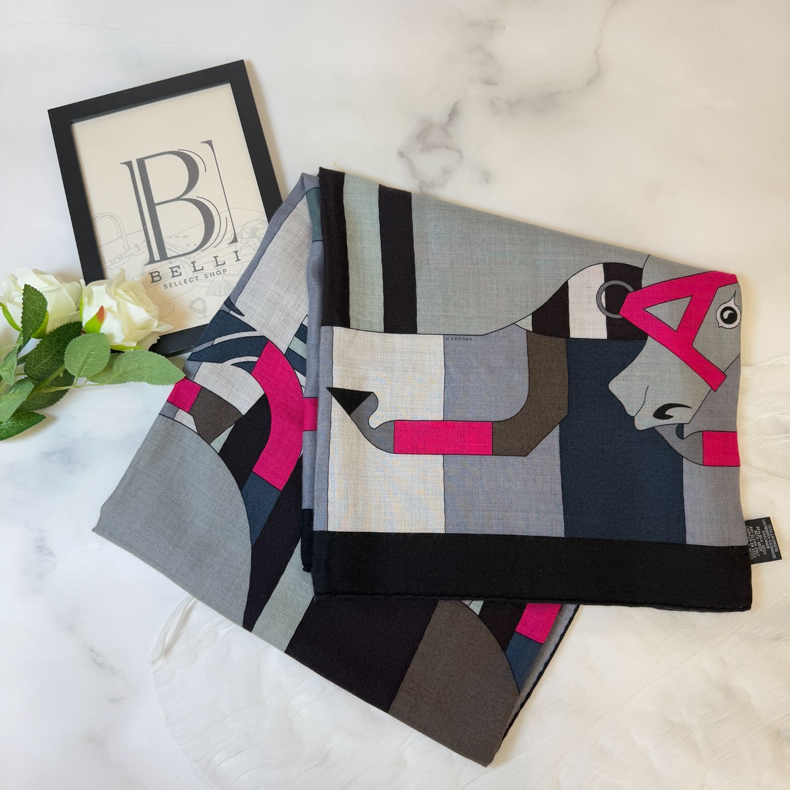 鑑定済み【 美品 】エルメス カレジェアン 140 《 ロカバール