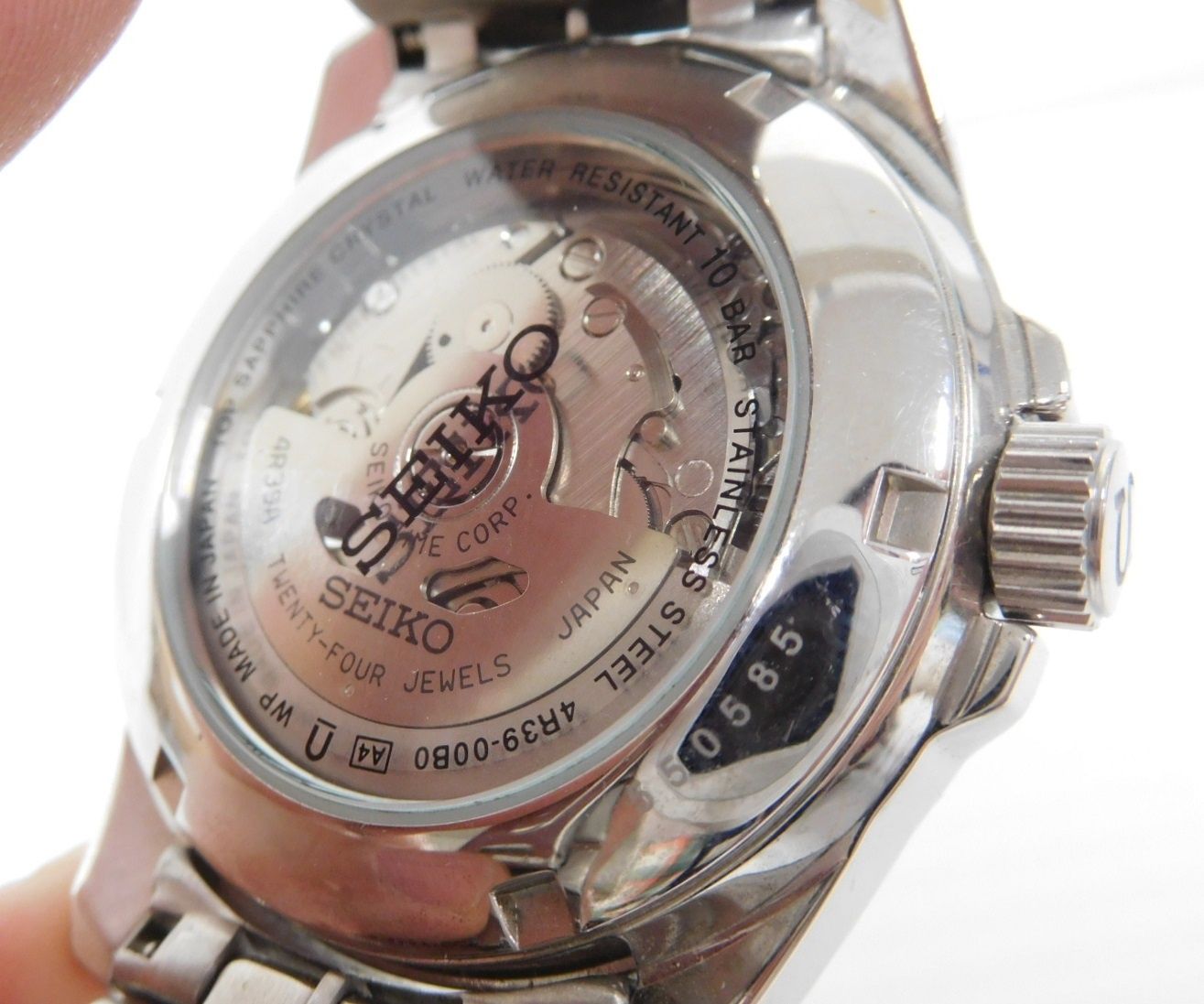 SEIKO セイコー プレサージュ 自動巻き 腕時計 4R39-00B0 本体のみ 