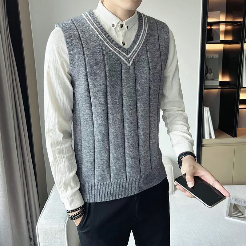 19292メンズニットベスト