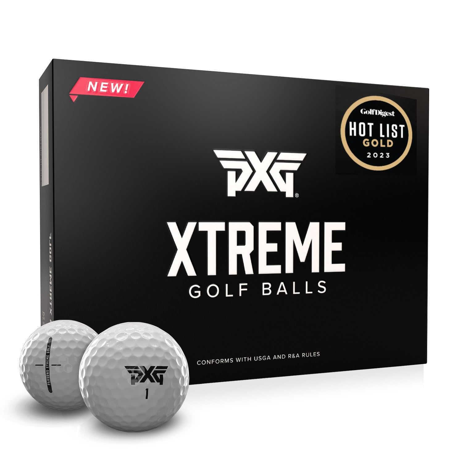 PXG Xtreme ゴルフボール Premium Golf PXG(ピーエックスジー) Balls 1ダース（12個入）ホワイト