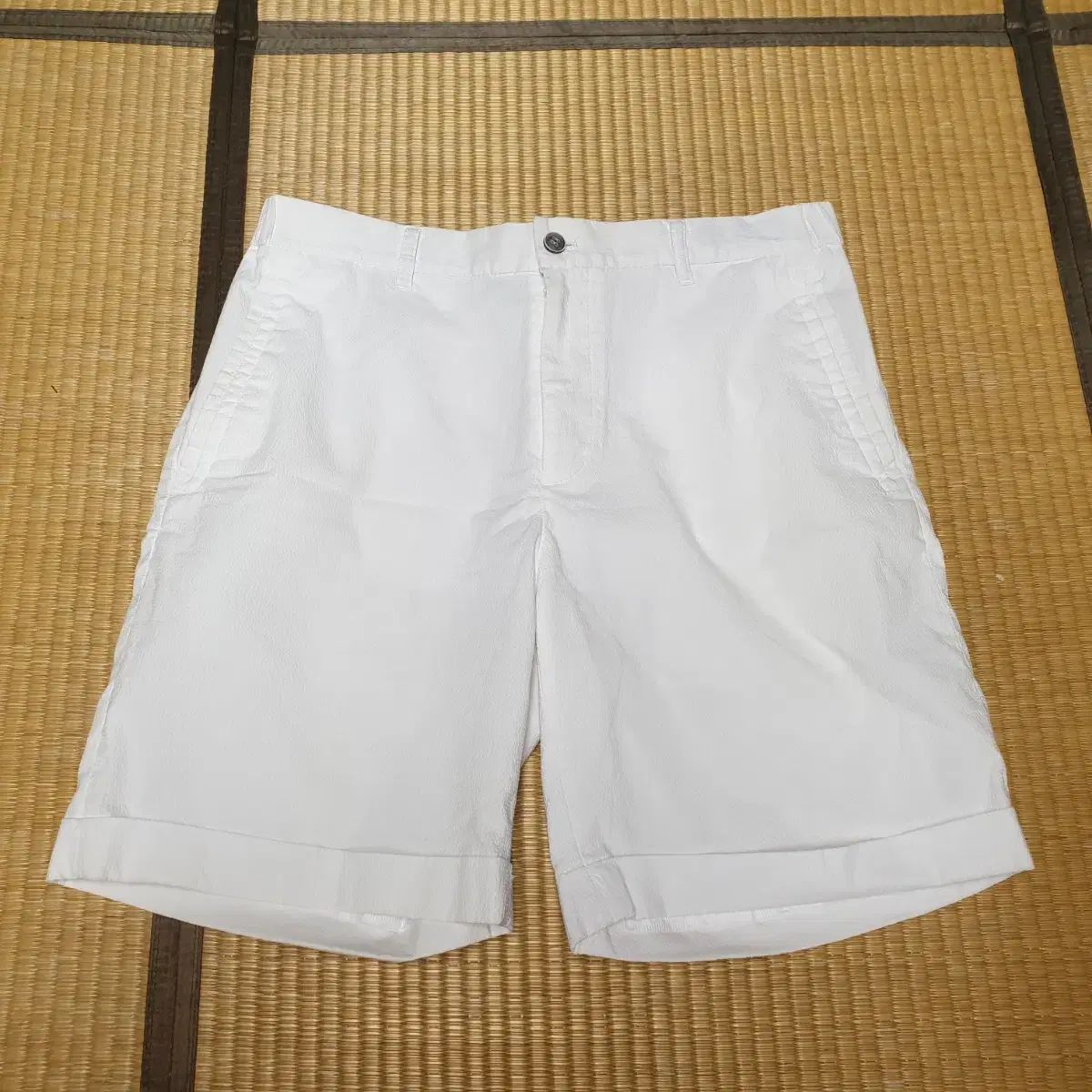 【雷市場（ポンジャン）商品韓国直送】MVIO メンズ コットン ハーフパンツ 32