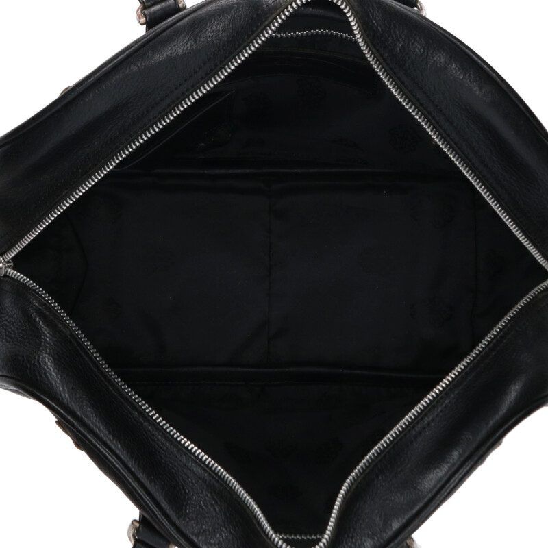 クロムハーツ GYM SM/ジムバッグ 現行型CHチャーム付きスモールレザー  