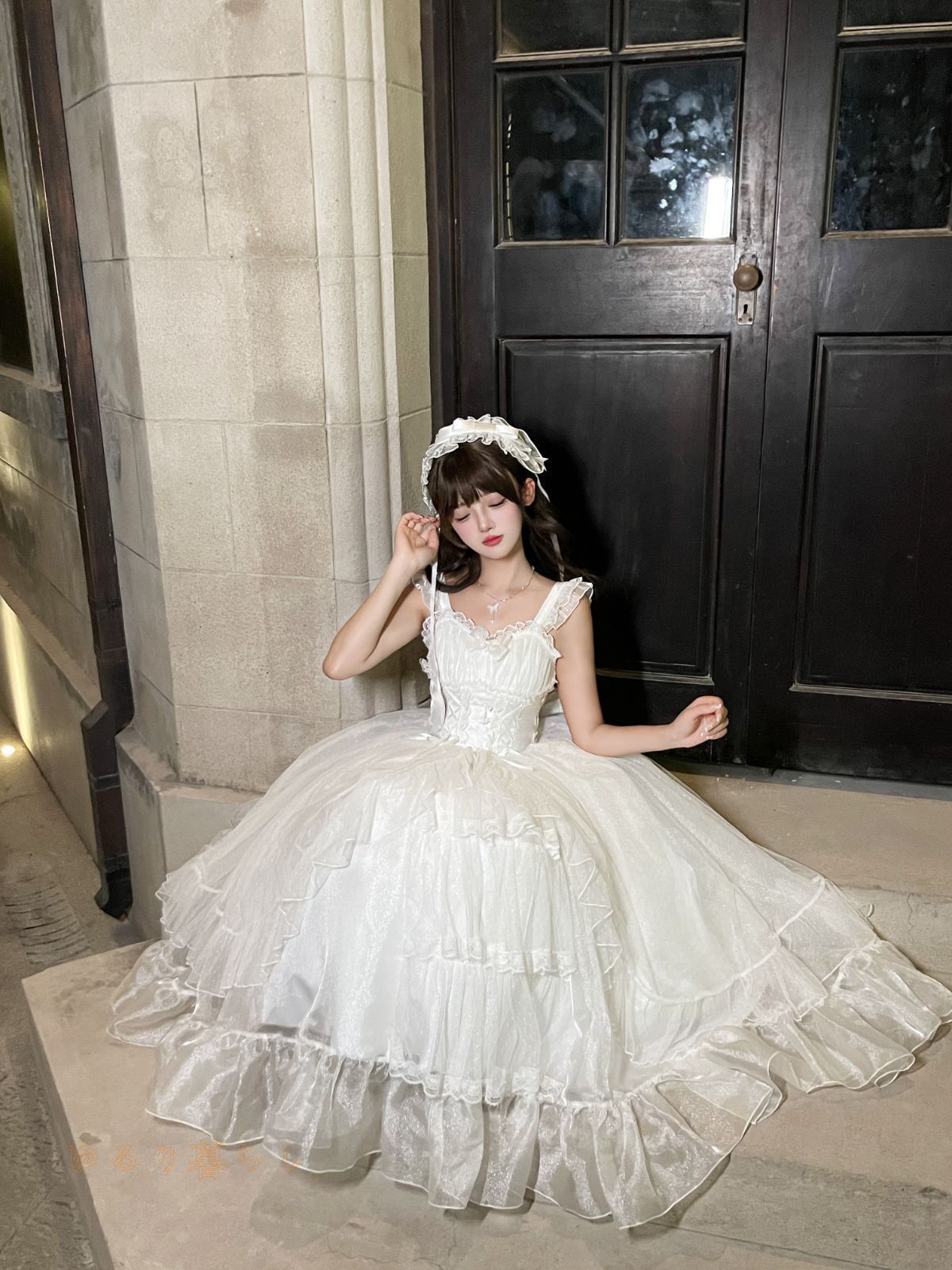 フリルたっぷり