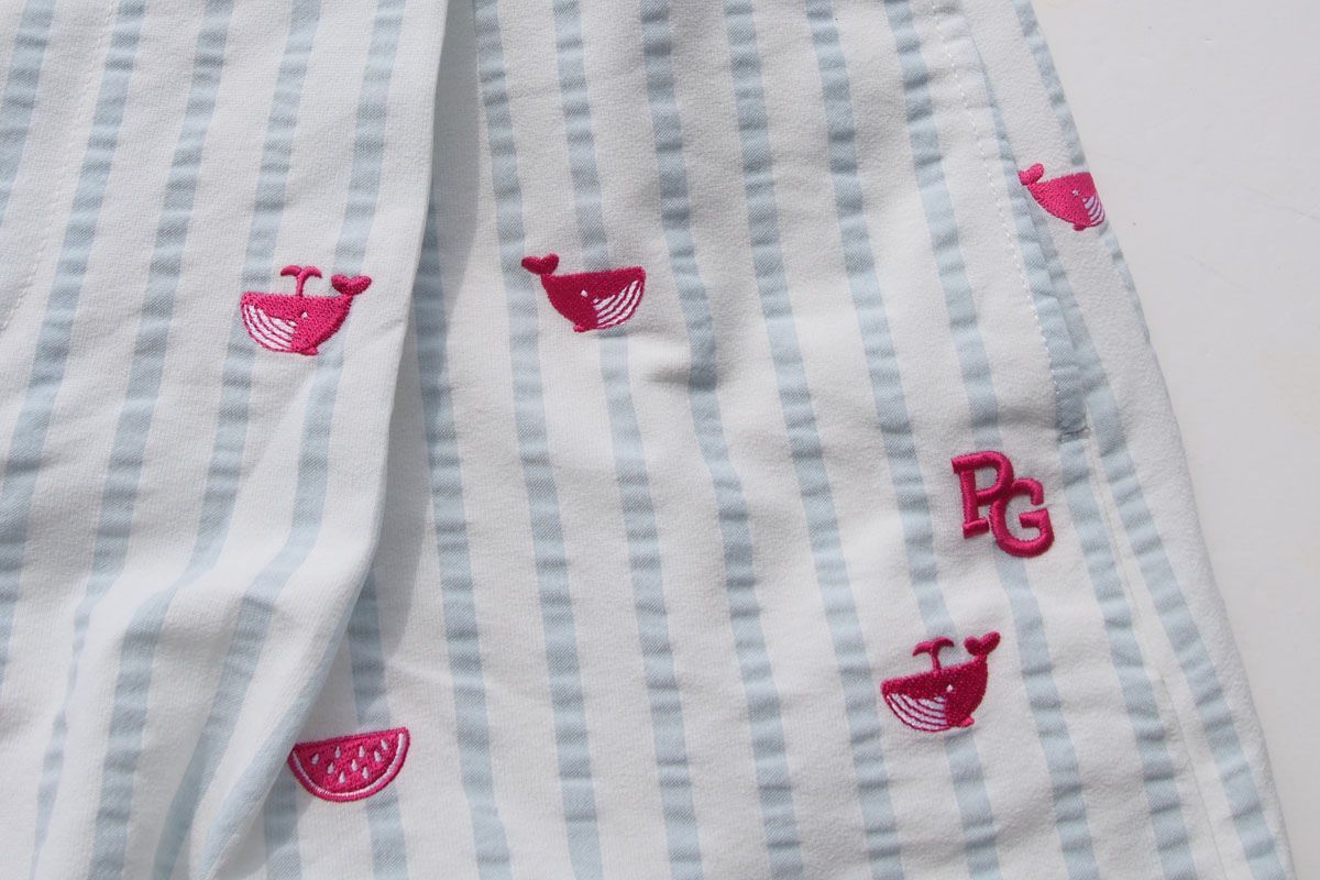 gates｜クジラ刺繍