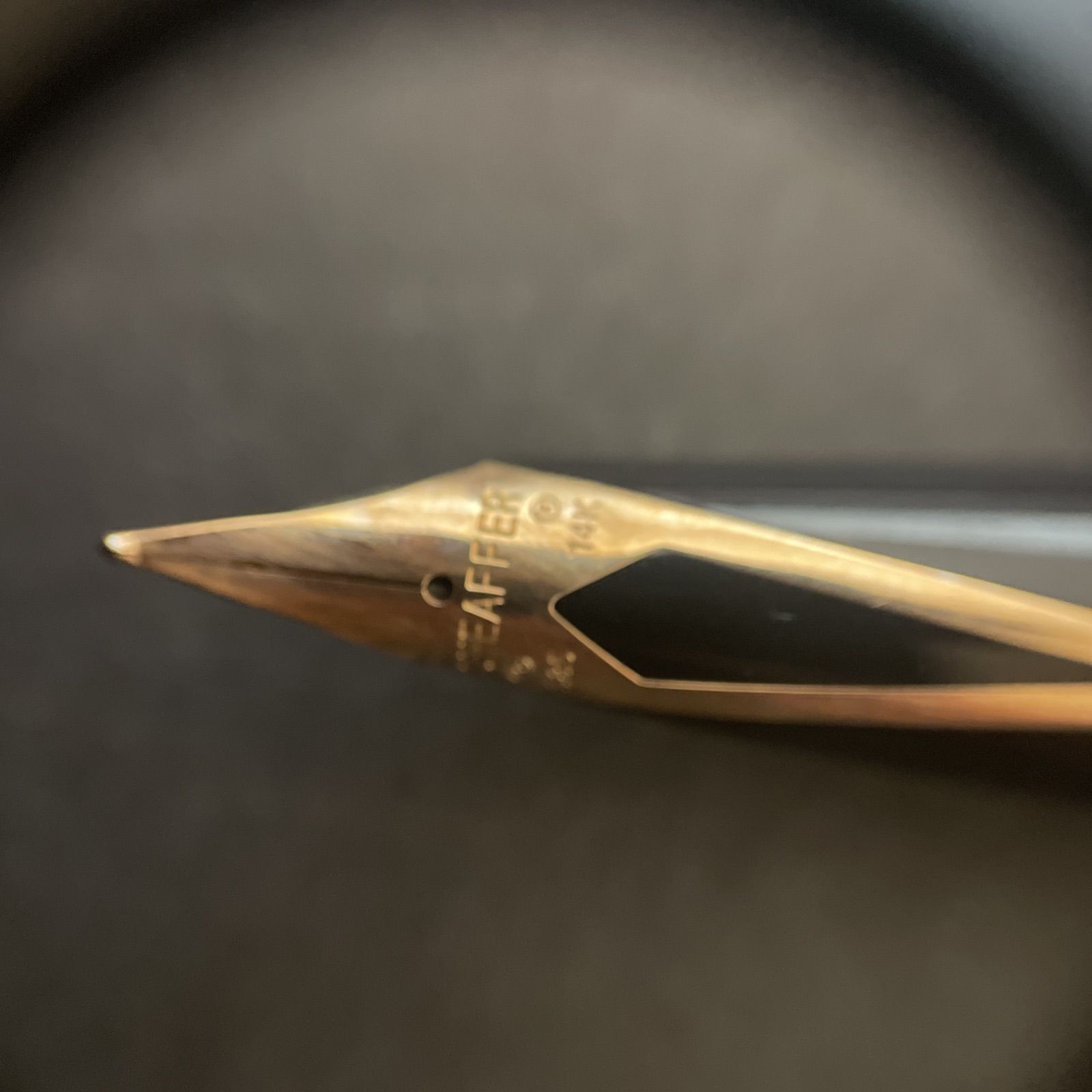 SHEAFFER シェーファー 万年筆 14k 585 タルガ ケース付-