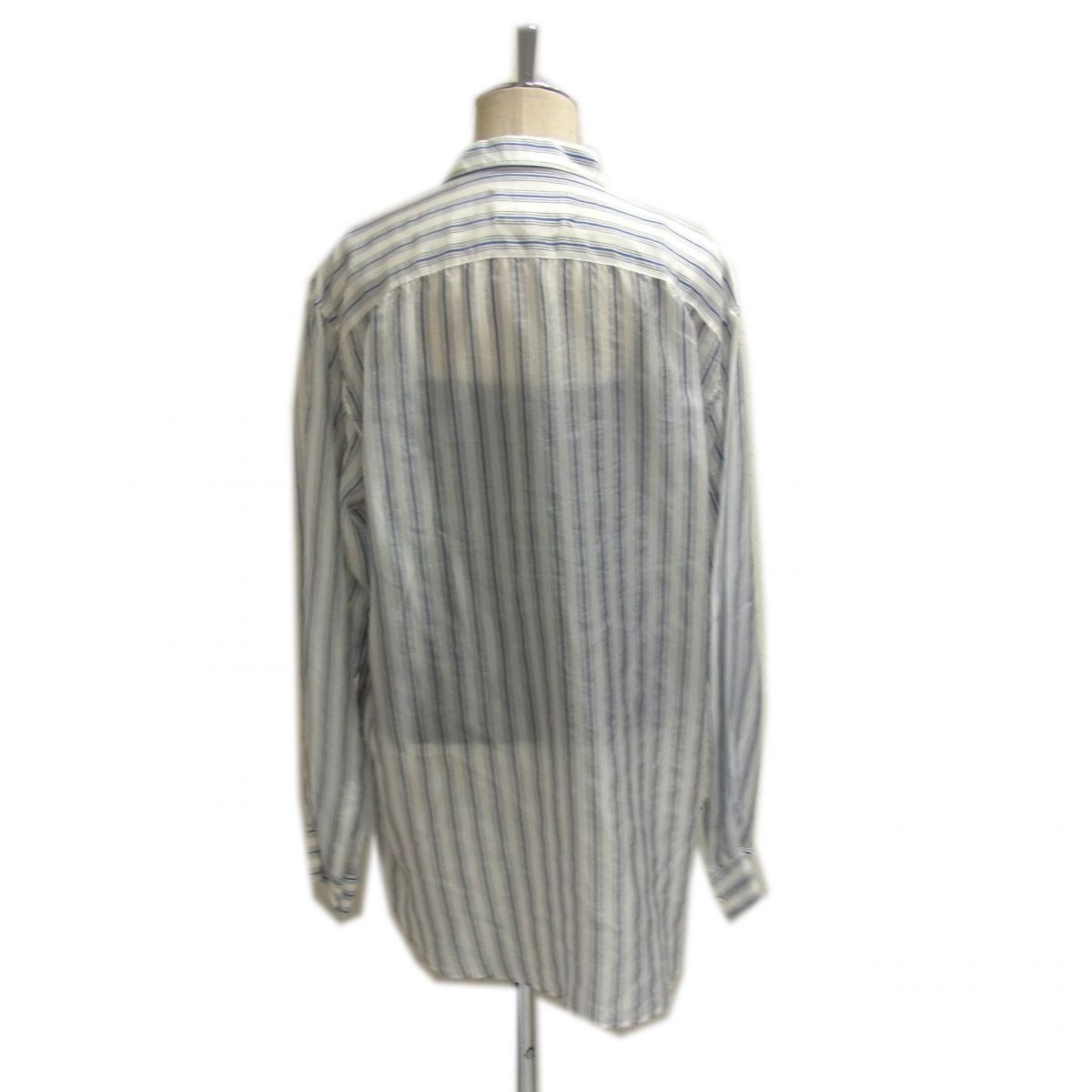 新品☆定価70,400円 Maison Margiela 20SS 長袖 ストライプシャツ