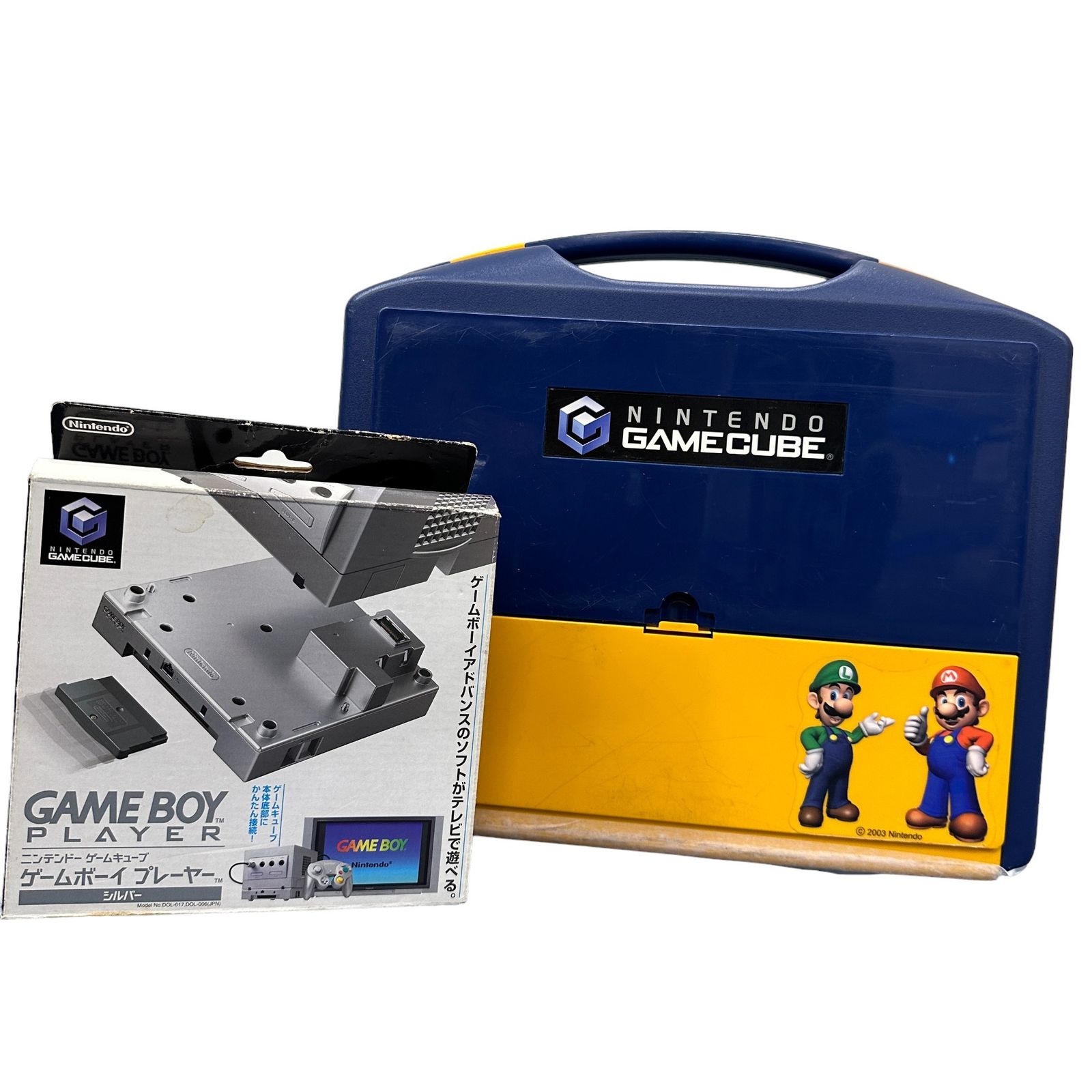 GC ゲームキューブ ゲームボーイプレイヤー GAME BOY PLAYER DOL-017 4台セット 動作確認済 中古品 No.22 ゲームキューブ GC 本体 シルバー ゲームボーイプレイヤー GC