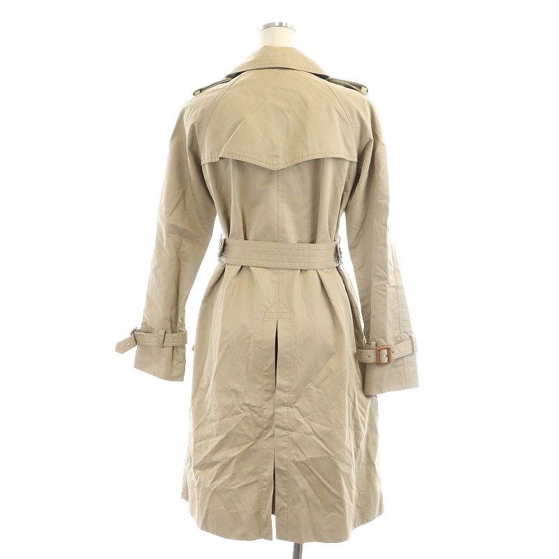 【美品】Deuxieme Classe トレンチコート 36 ベージュ￼ベルト付 ドゥーズィエムクラス DEUXIEME CLASSE トレンチコート