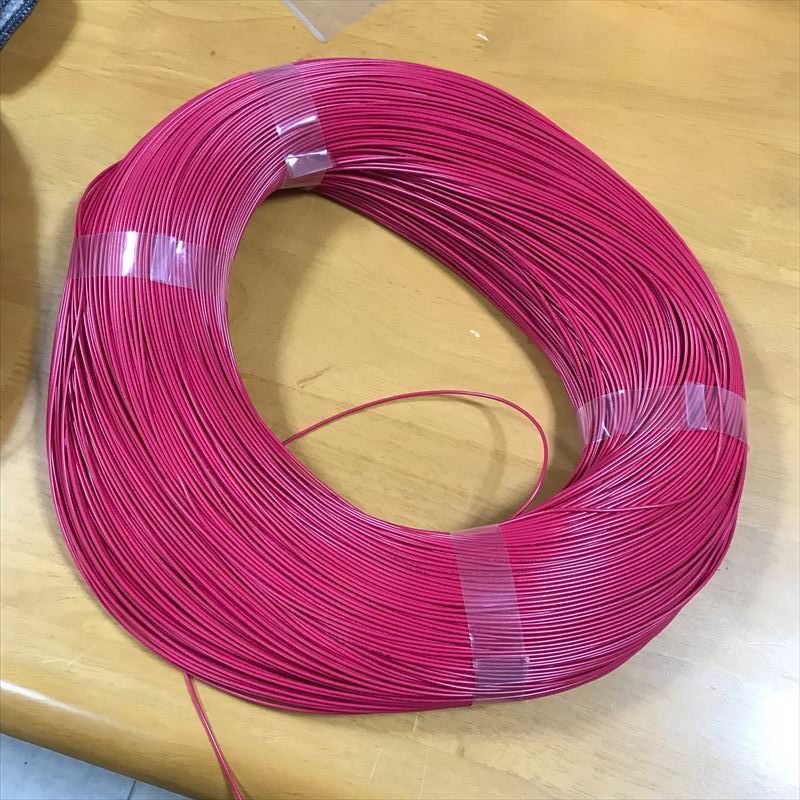 UL1007電線 AWG22 赤 プロテリアル 日立金属 610m