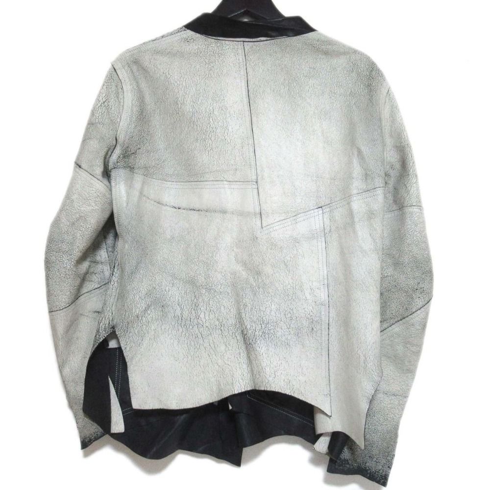 ほぼ美品 sulvam サルバム リバーシブル ラムレザー