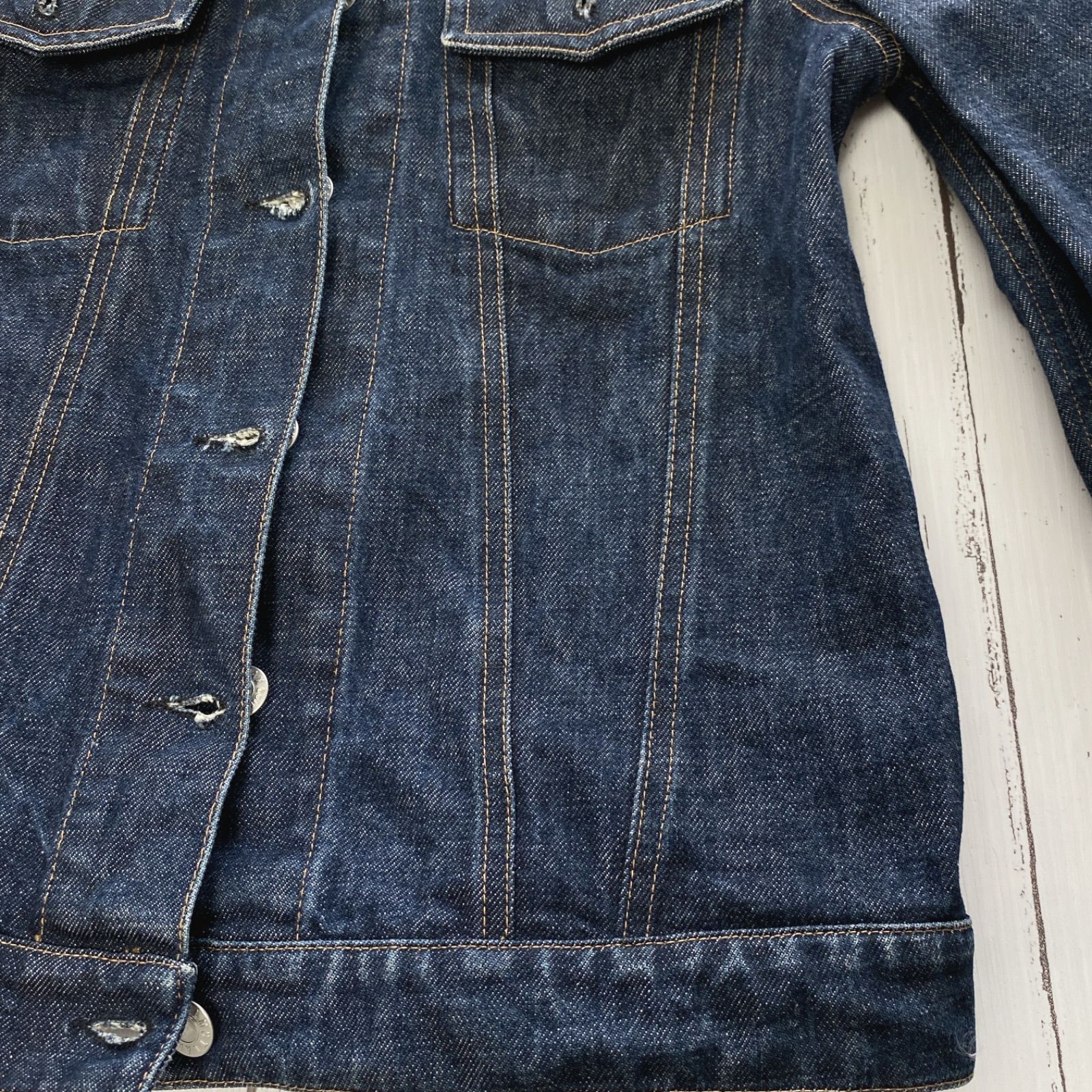 HELMUT LANG ヘルムートラング　デニムジャケット　38 イタリア製 HELMUT LANG - HELMUT LANG ヘルムートラング ITALY製 デニム