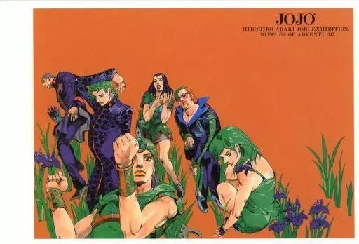 JOJO展ポスター ジョセフジョースター 新品 金沢キービジュアルポスト