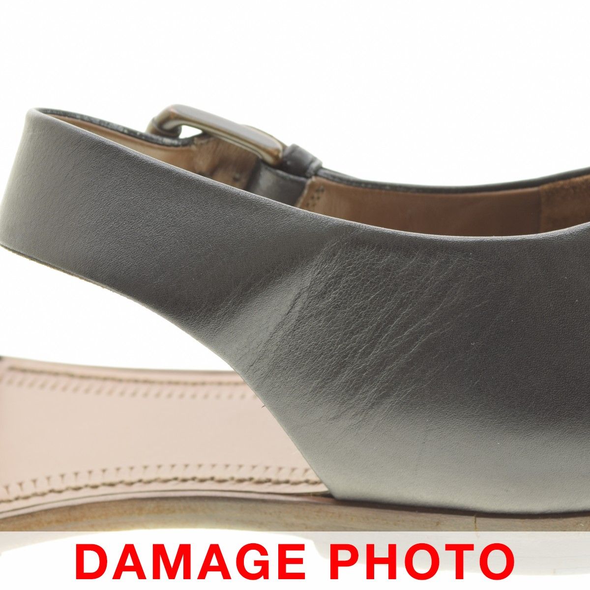 BOTTEGAVENETA】イタリア製 アンクルストラップ レザーサンダル - メルカリ 