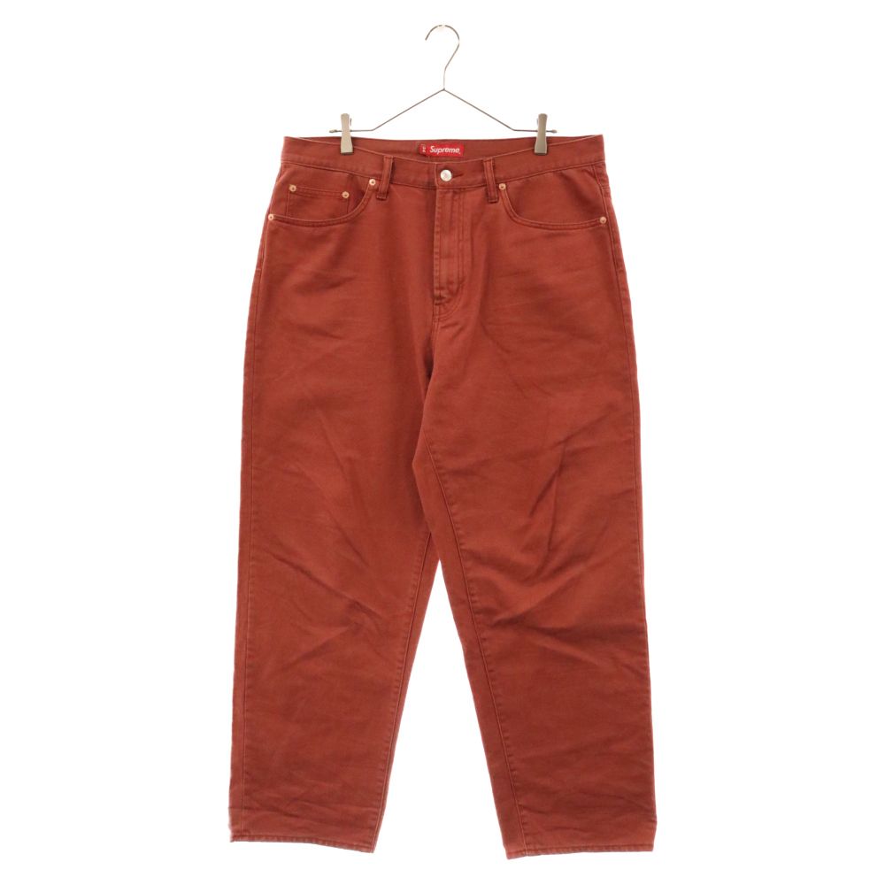 SUPREME (シュプリーム) 23SS Baggy Jean Rust クラシックロゴバギー 