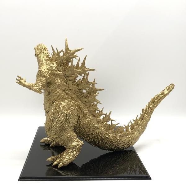 中古】開封・箱イタミ)SOFVICS ゴジラ(2023) ゴールドカラーVer