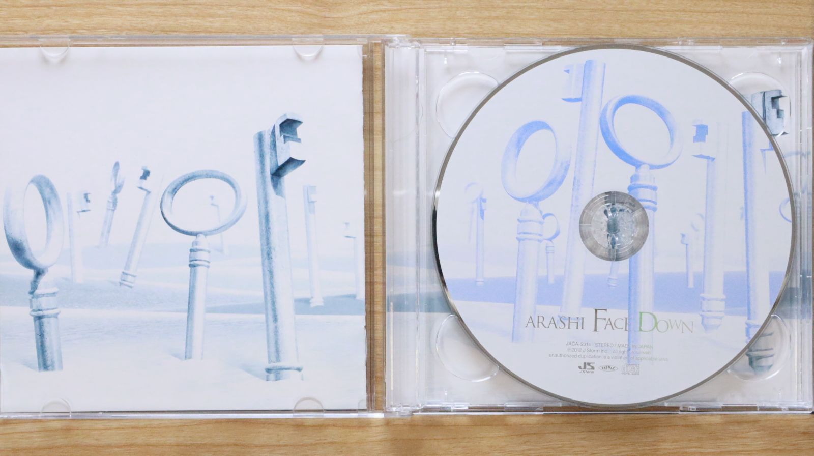国内盤CD☆嵐/Arashi□ Face Down(初回限定盤)(DVD付