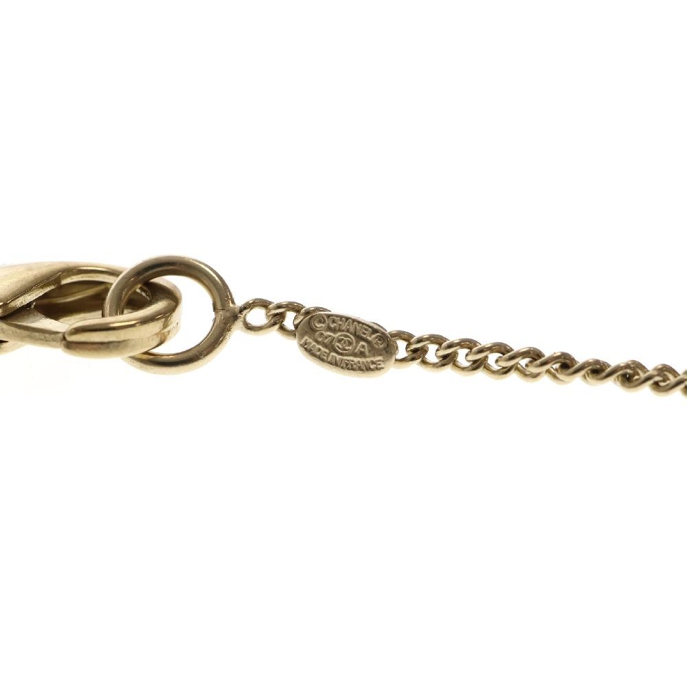 CHANEL (シャネル) 07A ココマーク ゴールド グリッター