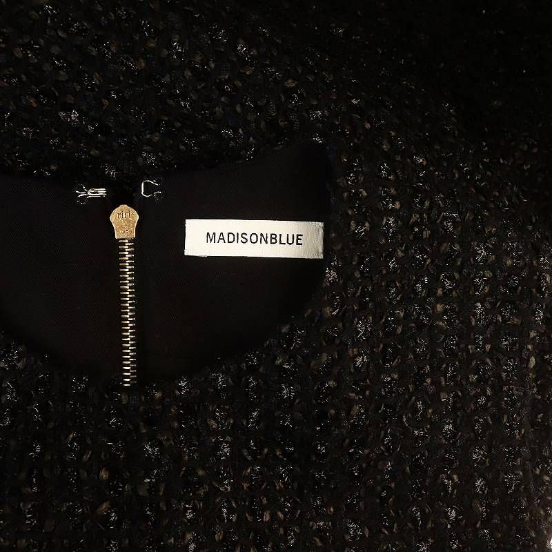 マディソンブルー MADISONBLUE 23AW ツイード ノースリーブ