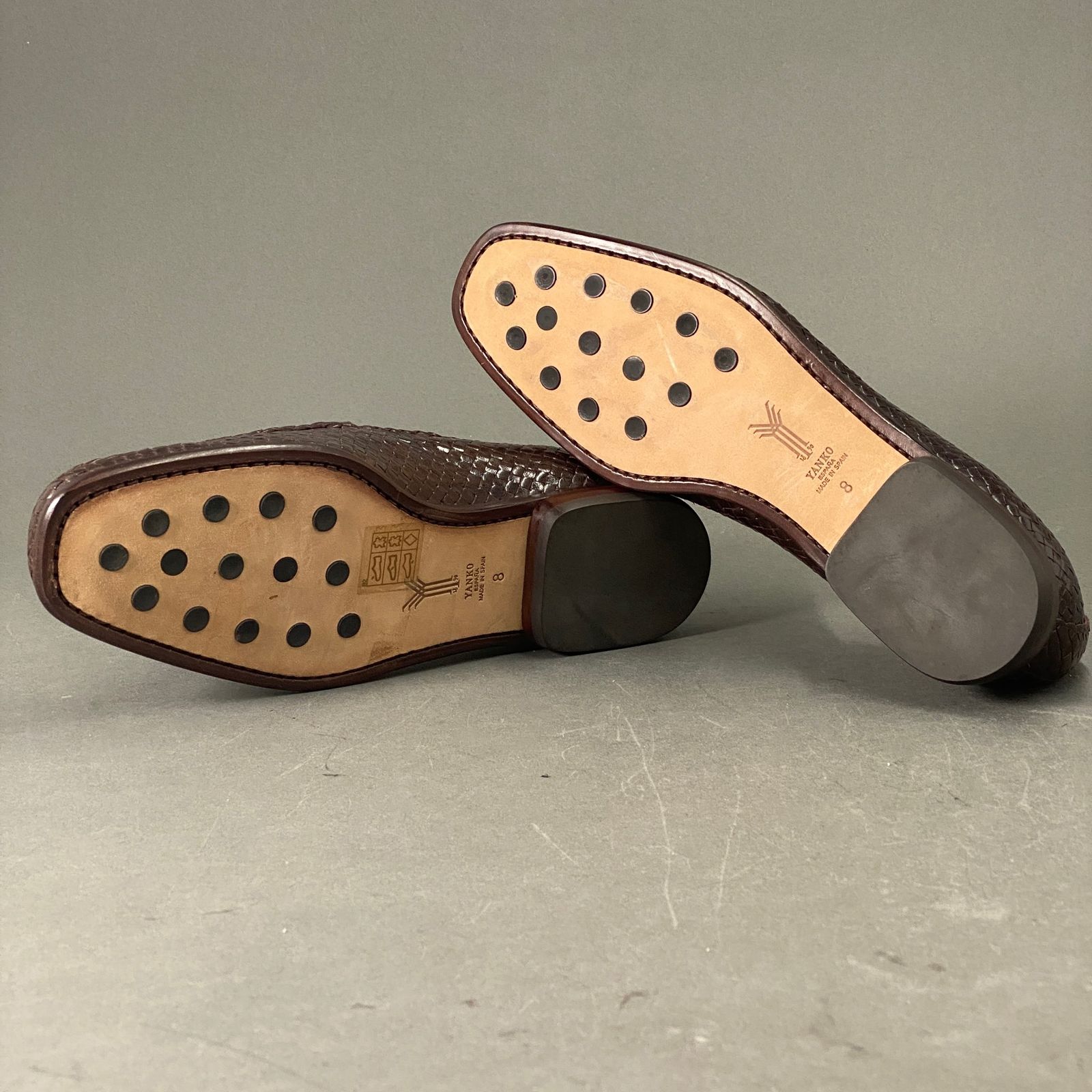 2L7《未使用》スペイン製 YANKO ヤンコ イントレチャート ヴァンプ  