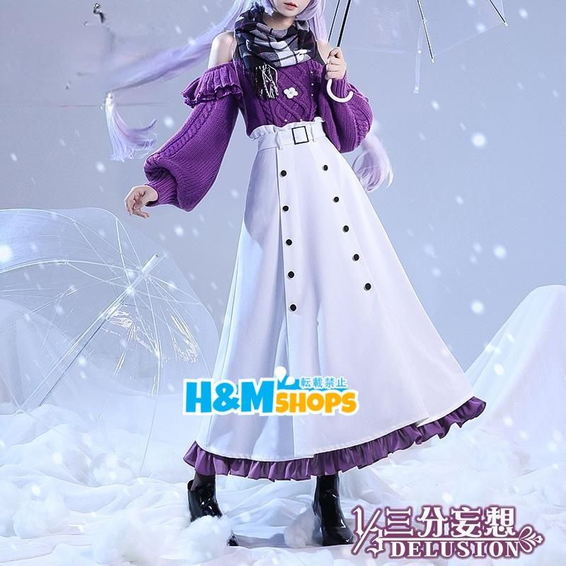 三分妄想 原神 コスプレ 刻晴 コクセイ 日常 衣装 ウィッグ 追加可