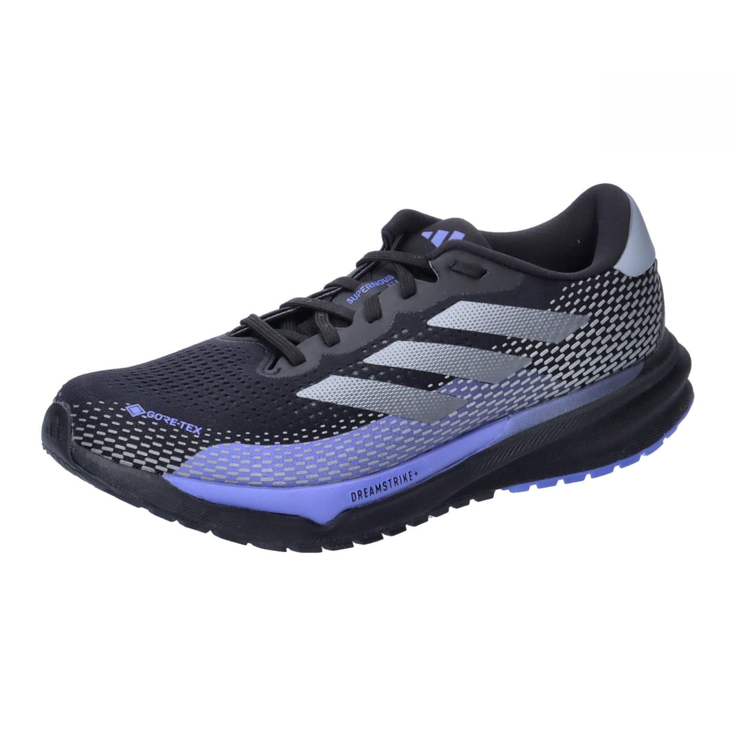 adidas アディダス SUPERNOVA M GTX コアブラック|グレー|コバルトブルー 26.5CM ブラック|ブルー 26.5 cm