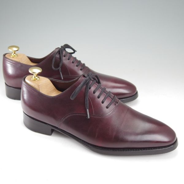 【極美品】JOHN LOBB ジョンロブ プレーントゥ 5E 極上☆ジョンロブ 5.5E【定価¥377,300-☆プレステージライン