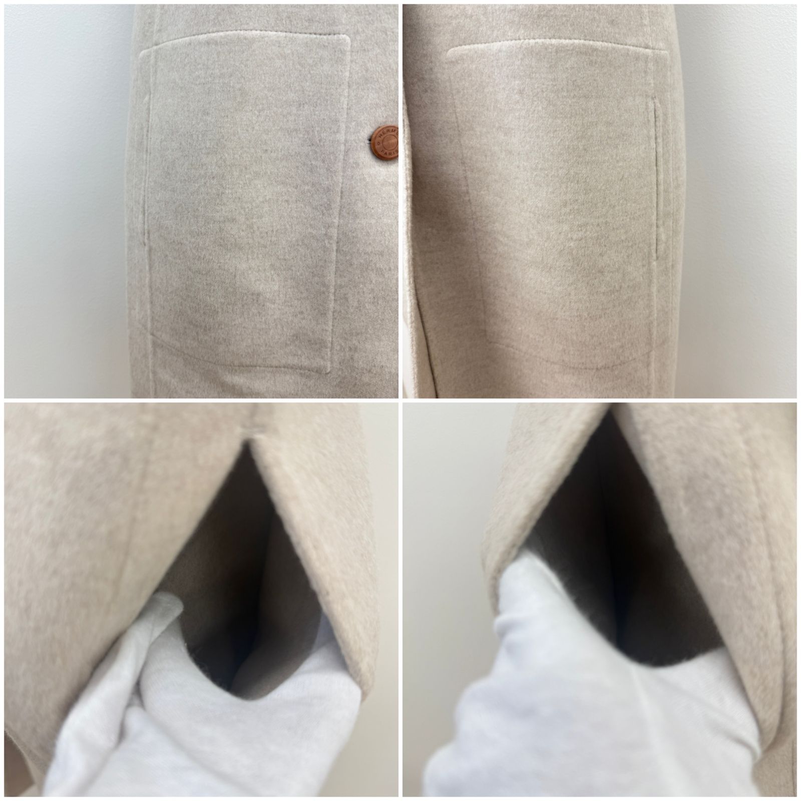 ベージュ ブラウン