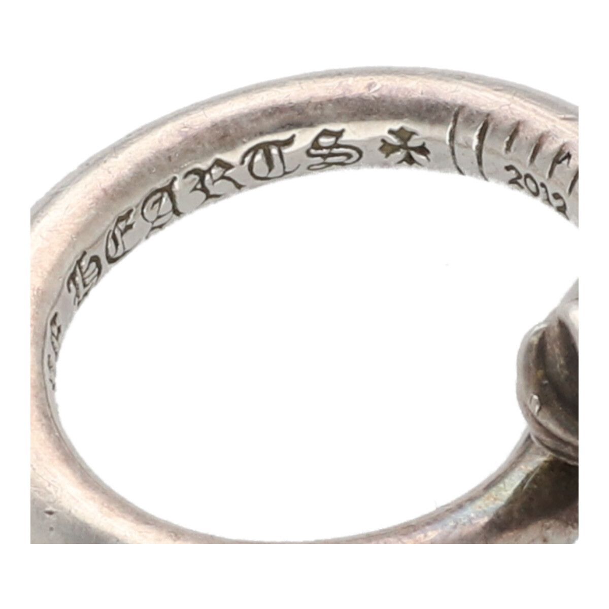 中古】 CHROME HEARTS クロムハーツ ネイルリング クロスボール