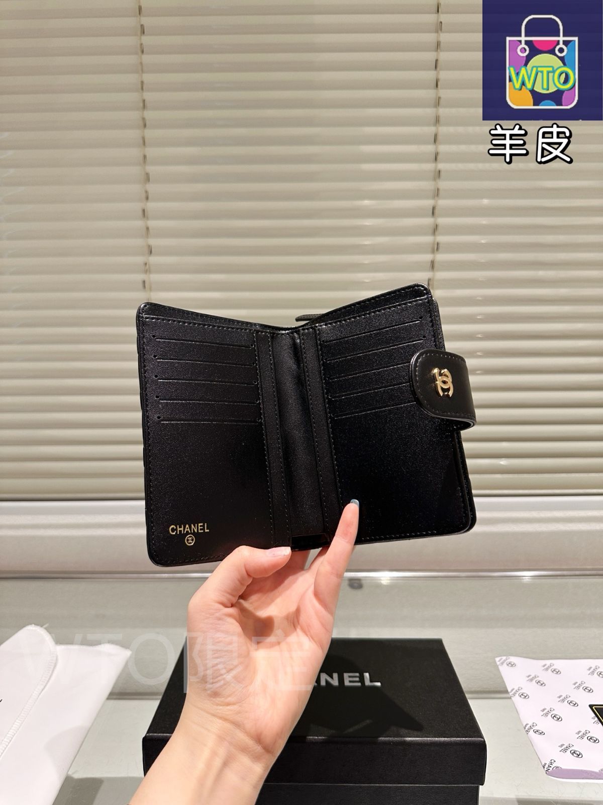 ♪超レア CHANEL 14C チェーンウォレット ゴールド 国内発送♪ 今日特価】Chanel ウォレット（ギフトボックス付）High Quality