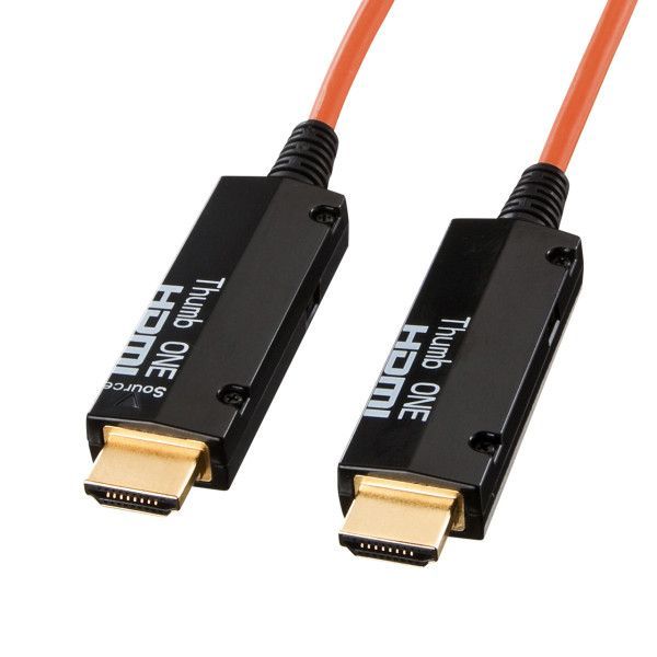 7営業日以内発送 サンワサプライ KM-HD20-FB30K 光ファイバHDMIケーブル 30m KMHD20FB30K 沖縄離島販売不可