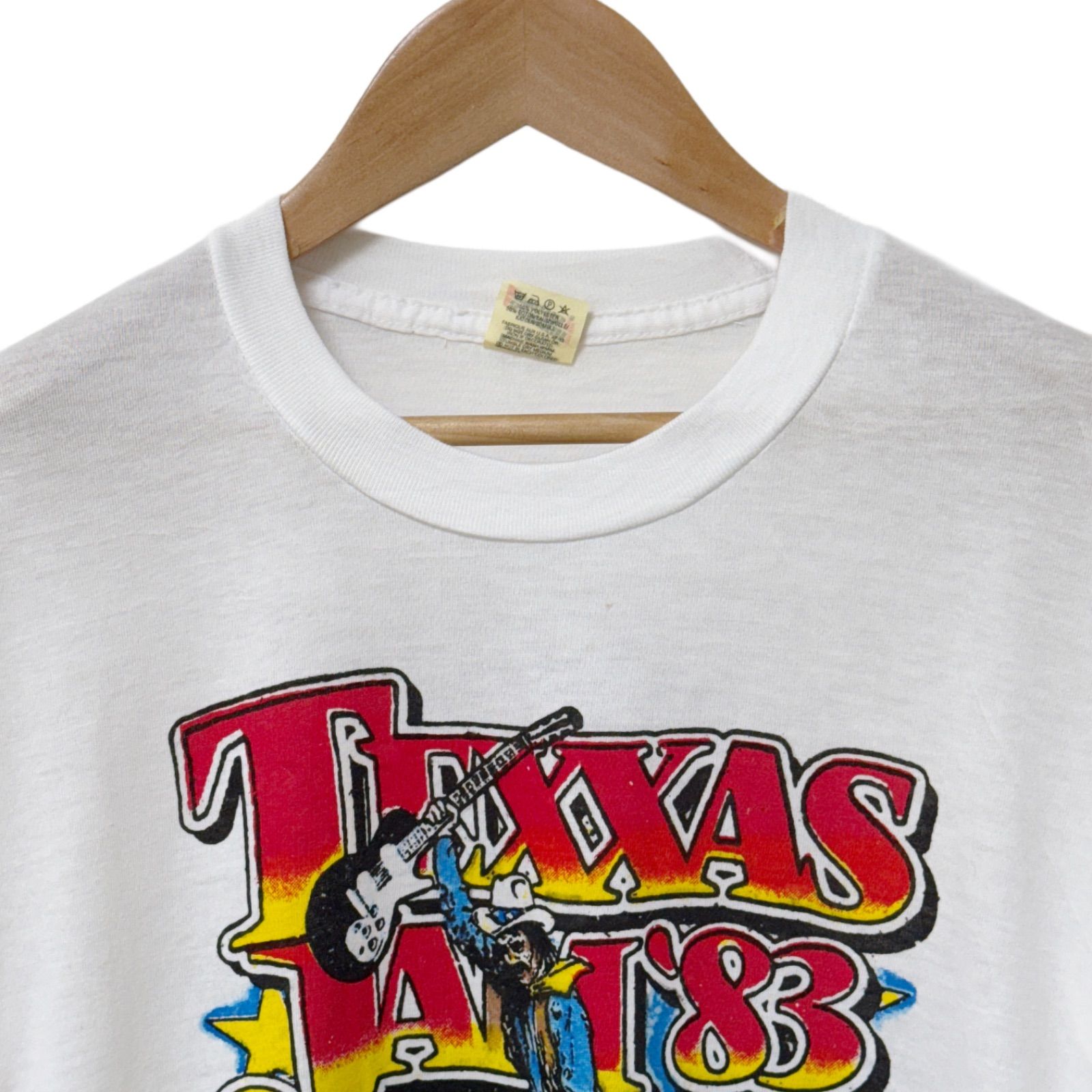 スクリーンスターズ Tシャツ Lサイズ USA製 80s TEXAS JAM 1983