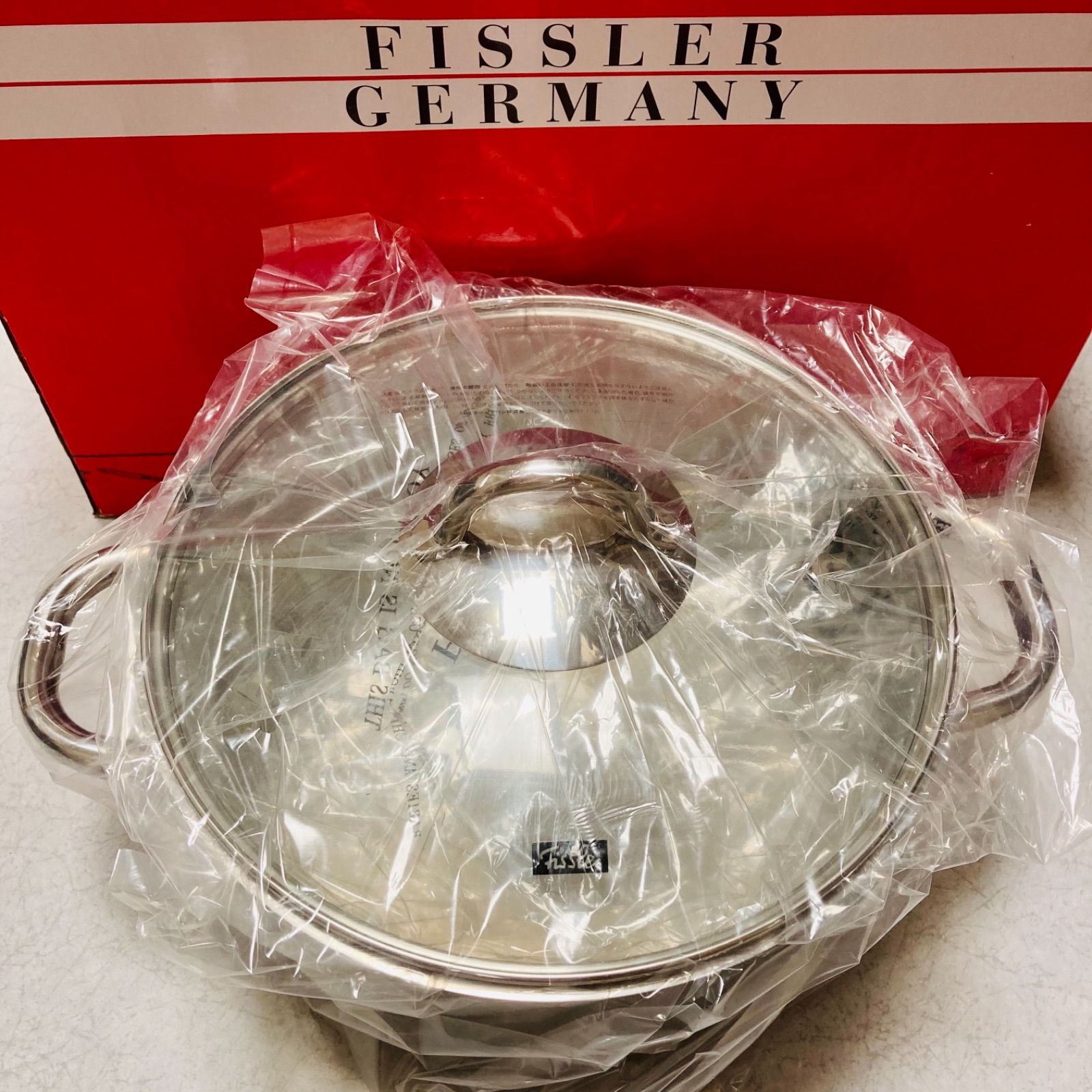 Fissler(フィスラー) シチューポット24cm / 5.7L ガラスフタ www