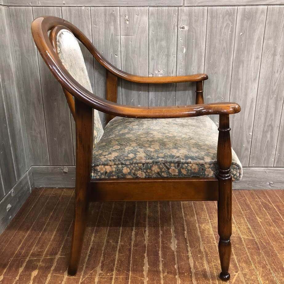 ss7337 【中古】札幌市内・札幌近郊 引取限定 カリモク アームチェア