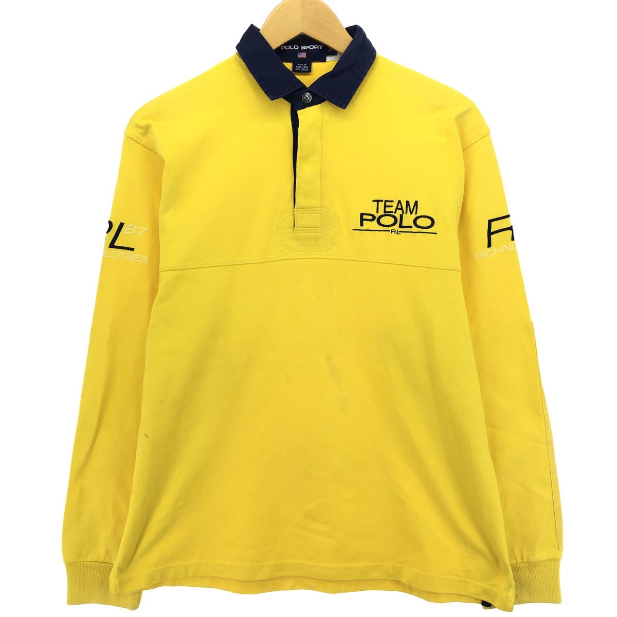 POLOSPORT ラルフローレン ラガーシャツ 古着 ラルフローレン Ralph