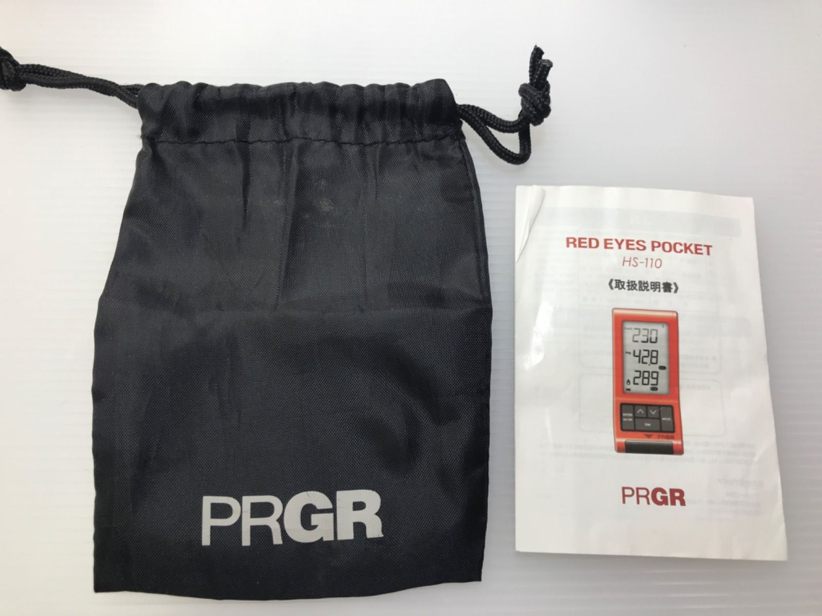 PRGR RED EYES POCKET HS-110 新品　未使用 2025年最新】prgr red eyes pocket hs-110の人気アイテム - メルカリ