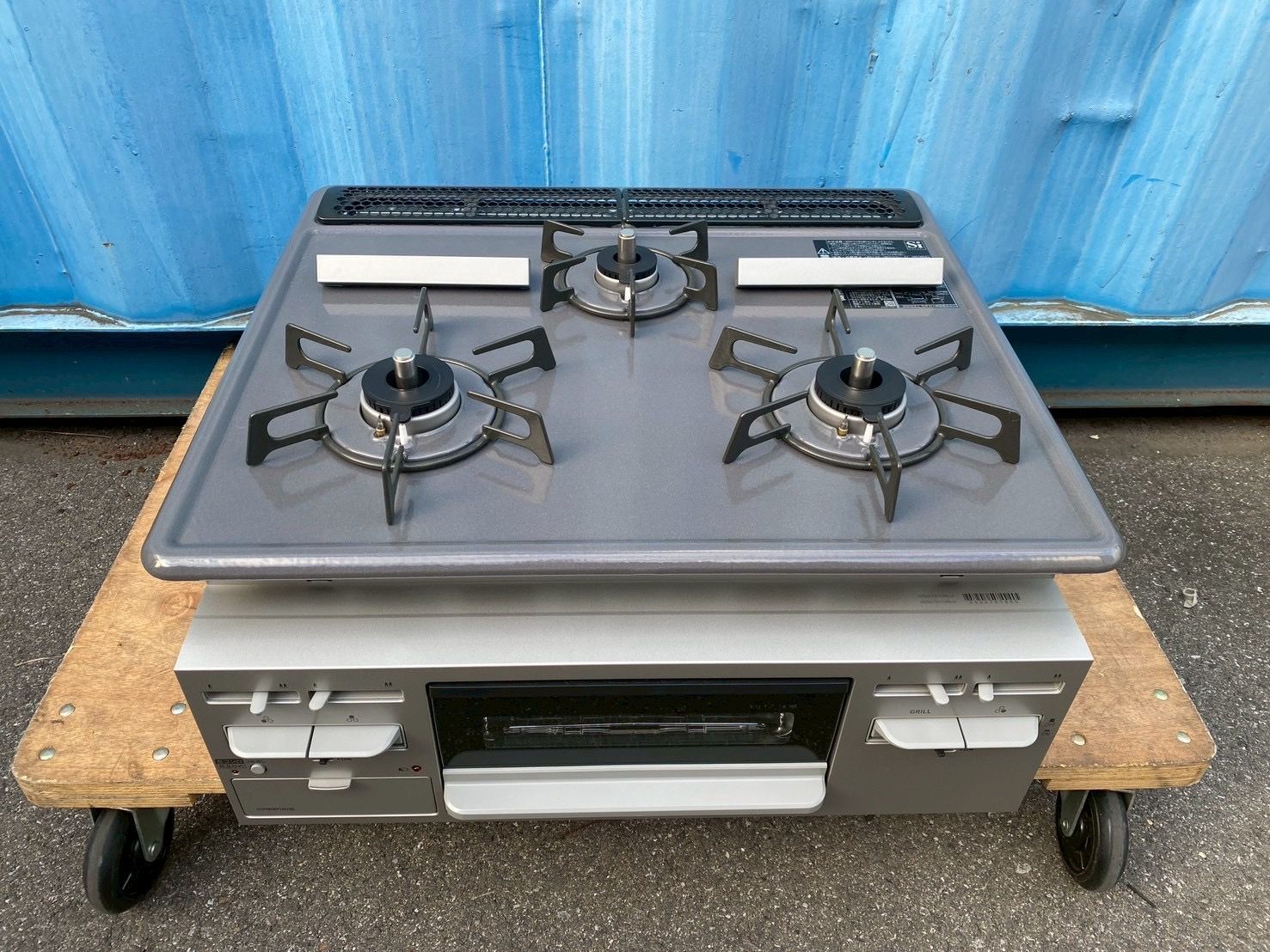 設置のみ品 ビルトインガスコンロ LPガス用 クリナップ 2025年製 ZGFNK6R18QSE