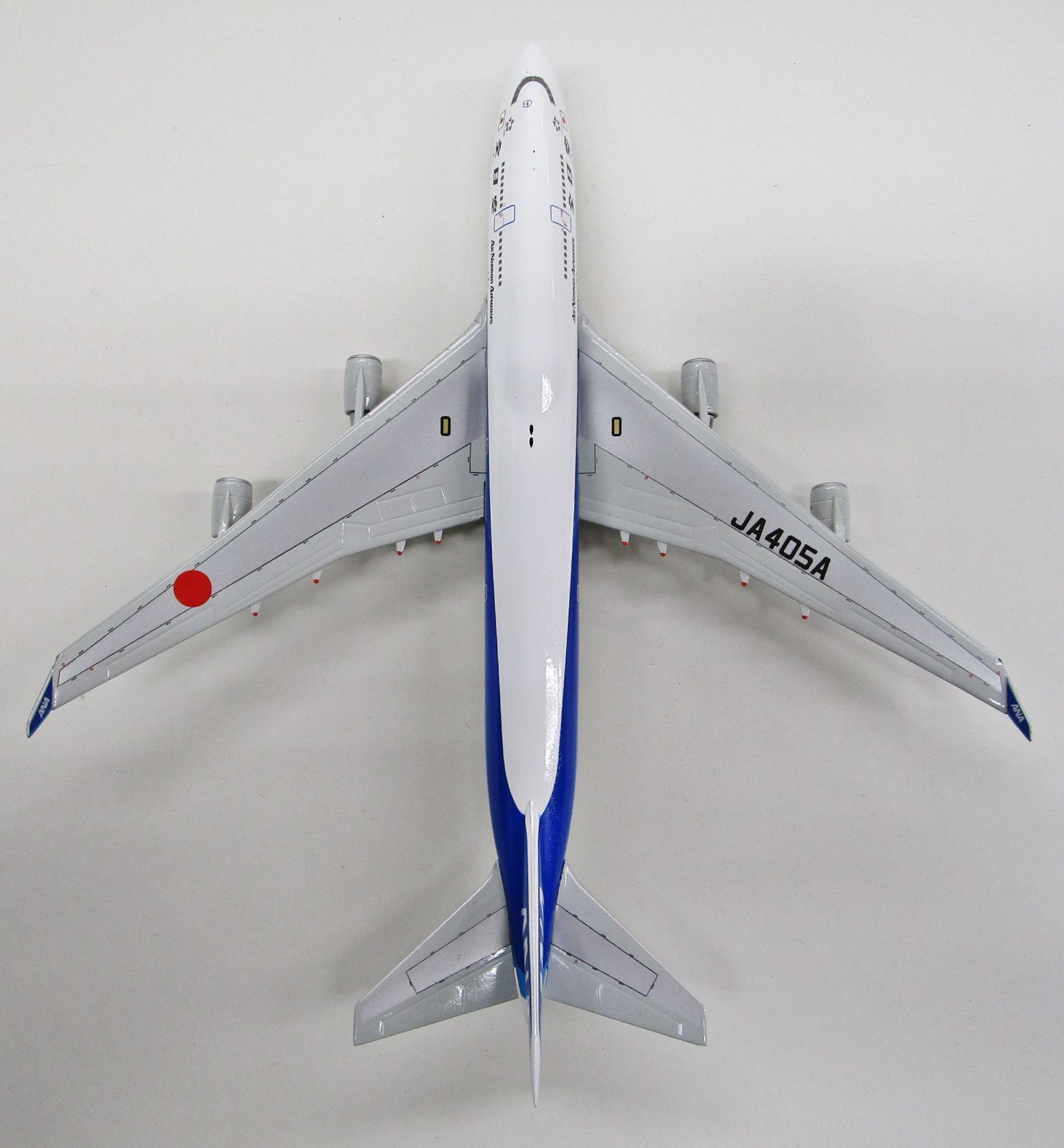 全日空商事 1/400 B747-400 ANA JA405A NH40005【D】jst041714m
