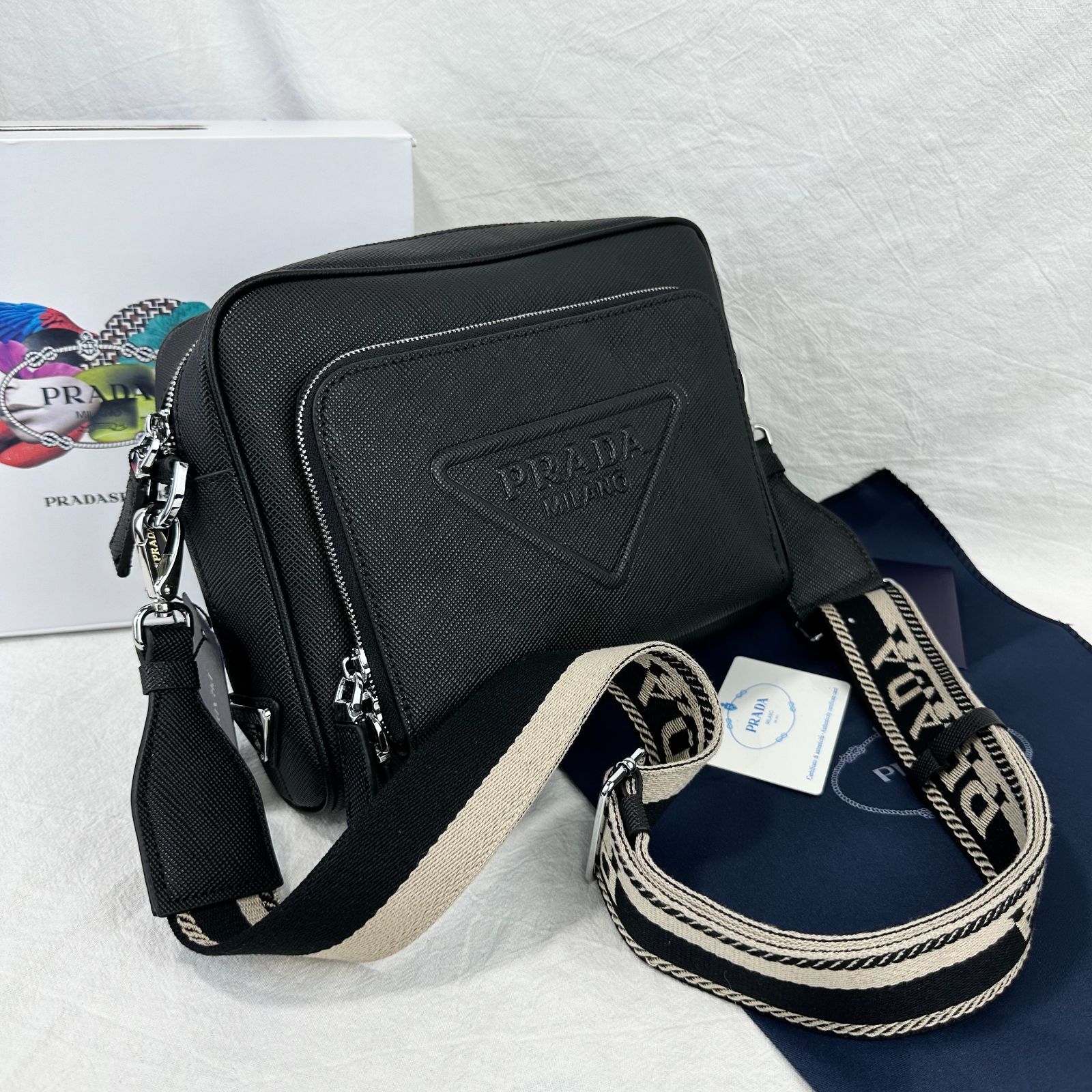 【美品/箱付き】PRADA プラダ　ショルダーバッグ 即日発送