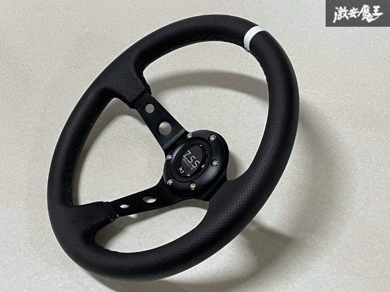 Z.S.S. ディープコーン スポーツ ステアリング 320φ 320mm パンチング