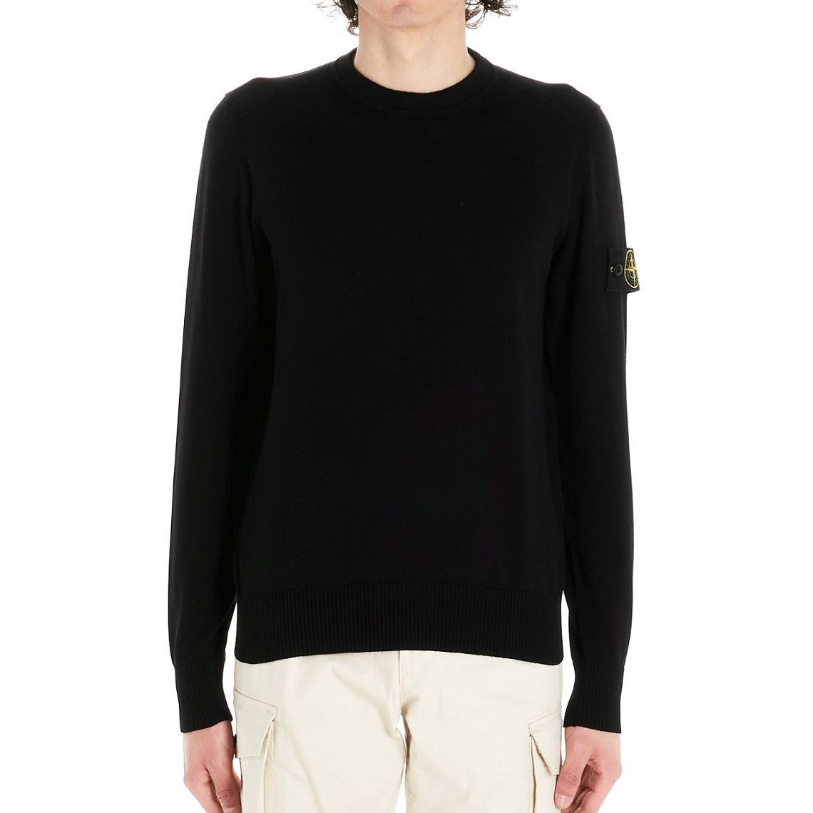 4 STONE ISLAND 7215510B2 ブラック ニット セーター - メルカリ